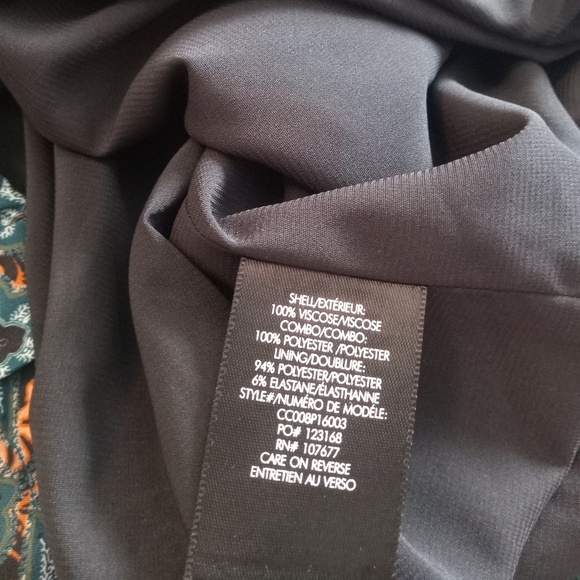 Alice + Olivia Elaina Tie Neck Paisley Blouse Size 6 - Picture 8 of 11